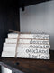 Custom Farmhouse Book Stack
